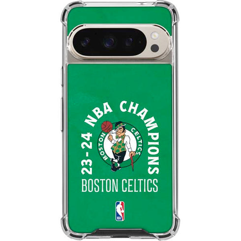 2024 NBA Champions Boston Celtics Pixel 9 Pro XL Clear Case